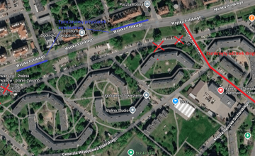 Od 5 października rozpocznie się kolejny etap rozbudowy ul. Kopernika z budową zatok parkingowych, chodnika i ścieżki rowerowej.


